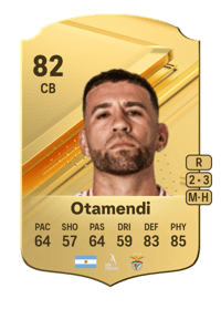 Nicolás Otamendi Rare 82 OVR