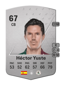 Héctor Yuste Common 67 OVR