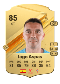 Iago Aspas Rare 85 OVR