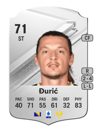 Milan Đurić Rare 71 OVR