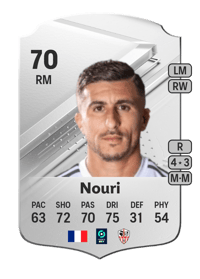 Riad Nouri Rare 70 OVR
