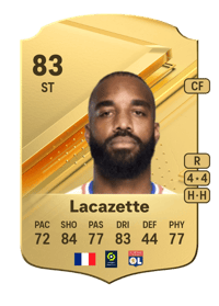 Alexandre Lacazette Rare 83 OVR