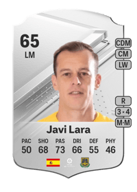 Javi Lara Rare 65 OVR