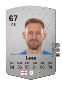 Tom Lees Common 67 OVR