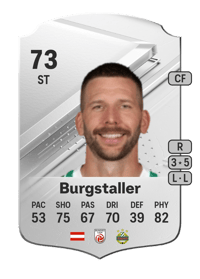 Guido Burgstaller Rare 73 OVR