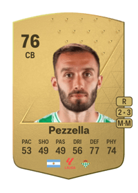 Germán Pezzella Common 76 OVR