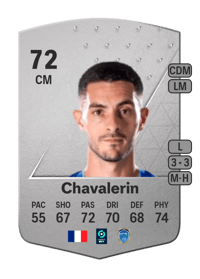 Xavier Chavalerin Common 72 OVR
