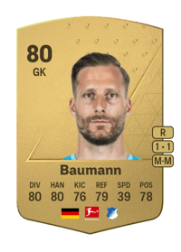Oliver Baumann Common 80 OVR