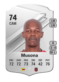 Knowledge Musona Rare 74 OVR