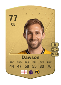 Craig Dawson Common 77 OVR
