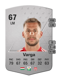 Roland Varga Common 67 OVR