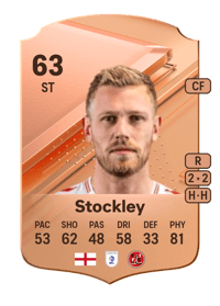 Jayden Stockley Rare 63 OVR