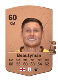 Harry Beautyman Common 60 OVR