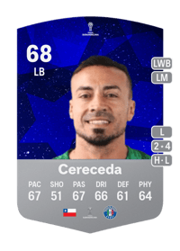 Roberto Cereceda CONMEBOL Sudamericana 68 OVR