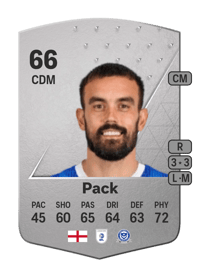 Marlon Pack Common 66 OVR