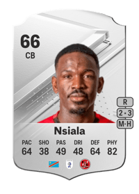 Toto Nsiala Rare 66 OVR