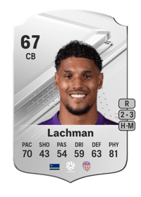 Darryl Lachman Rare 67 OVR