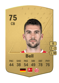Stefan Bell Common 75 OVR