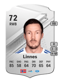 Martin Linnes Rare 72 OVR