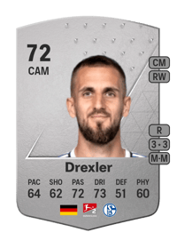 Dominick Drexler Common 72 OVR