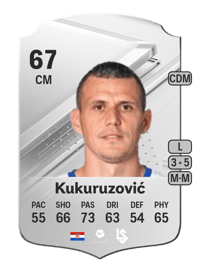 Stjepan Kukuruzović Rare 67 OVR