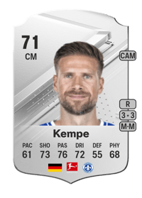 Tobias Kempe Rare 71 OVR