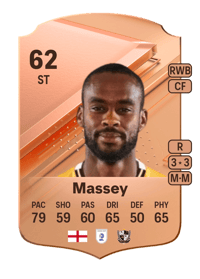 Gavin Massey Rare 62 OVR