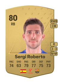 Sergi Roberto Common 80 OVR
