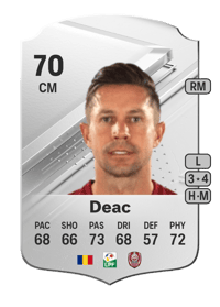 Ciprian Deac Rare 70 OVR