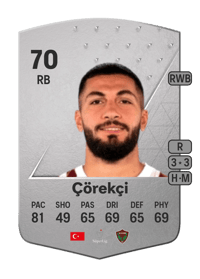 Kamil Çörekçi Common 70 OVR