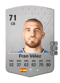 Fran Vélez Common 71 OVR