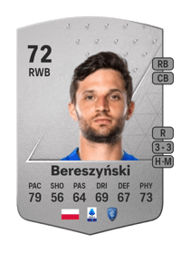 Bartosz Bereszyński Common 72 OVR