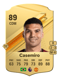 Casemiro Rare 89 OVR