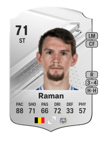 Benito Raman Rare 71 OVR
