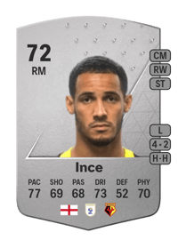 Tom Ince Common 72 OVR
