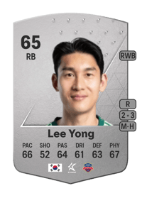 Lee Yong Common 65 OVR