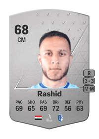 Osama Rashid Common 68 OVR