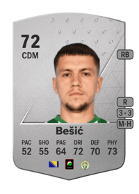 Muhamed Bešić Common 72 OVR