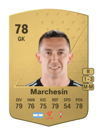 Agustín Marchesín Common 78 OVR