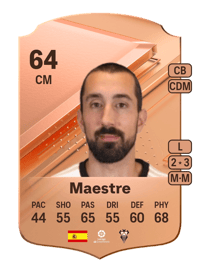 Maestre Rare 64 OVR