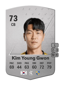 Kim Young Gwon Common 73 OVR