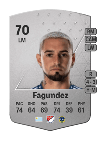 Diego Fagundez Common 70 OVR