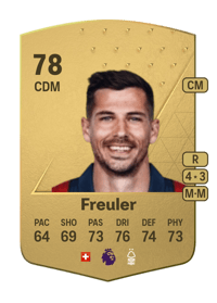 Remo Freuler Common 78 OVR