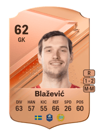 Davor Blažević Rare 62 OVR