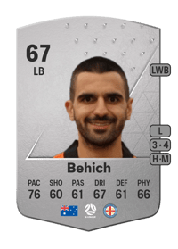 Aziz Behich Common 67 OVR