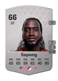 CJ Sapong Common 66 OVR
