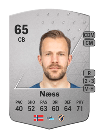 Nicolai Næss Common 65 OVR