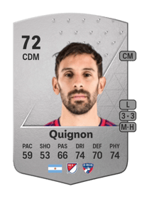 Facundo Quignon Common 72 OVR