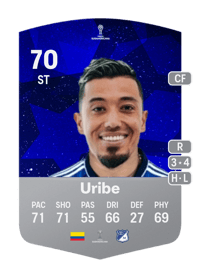 Fernando Uribe CONMEBOL Sudamericana 70 OVR