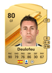 Deulofeu Rare 80 OVR